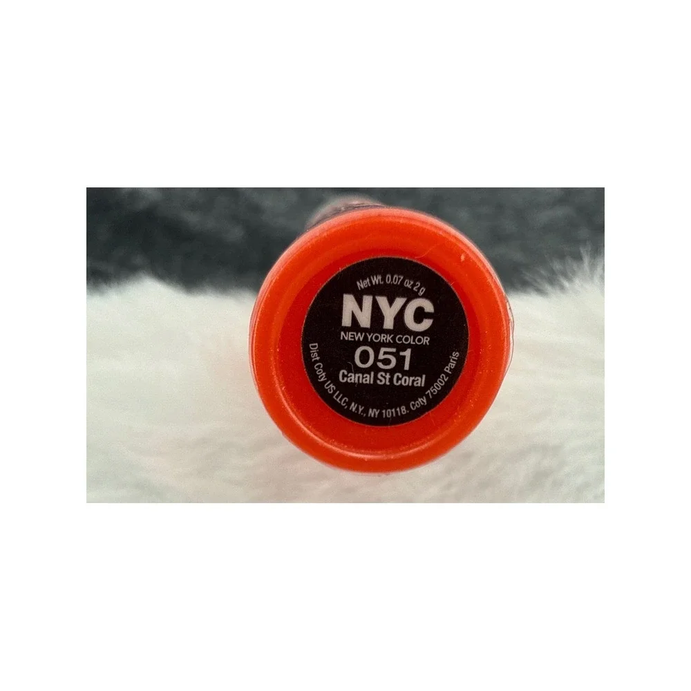 NYC New York Color City Proof Twistable Lip Color 051 Canal St Coral 0.07oz New